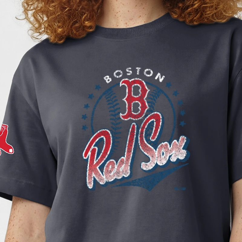 T-shirt Champion Athletic bleu marine pour femmes, Boston Red Sox All-Star