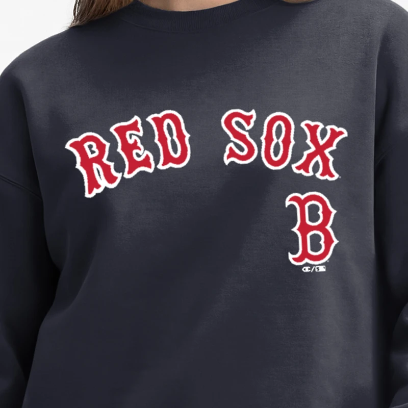 Women's Champion  Navy Boston Red Sox All-Star Sweatshirt