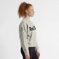 Sweat-shirt Champion Stone Boston Red Sox Triumph Tri-Blend pour femme