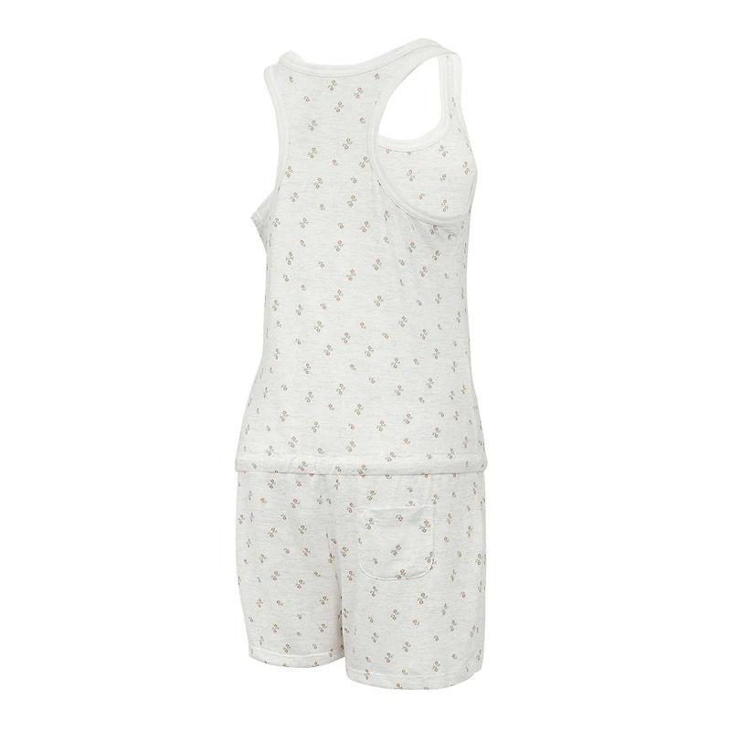 Women's Concepts Sport Cream Boston Red Sox Gardner Hacci Knit Romper
