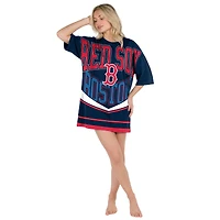 Women's Concepts Sport  Navy Boston Red Sox Mosaic Knit Nightdress