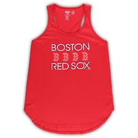 Concepts Sport Rouge/Marine Boston Red Sox Plus Meter Tank Top & Pants Sleep Set
