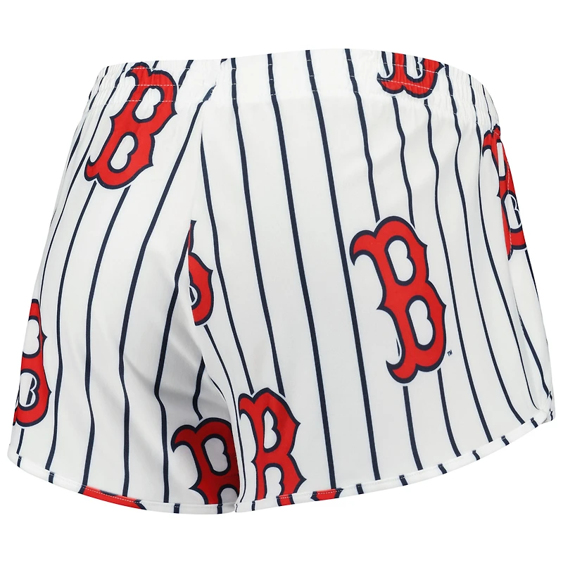 Concepts Sport Blanc Boston Red Sox Reel Allover Print Tank Top & Shorts Sleep Set