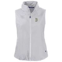 Gilet zippé écologique recyclé City Connect Charter des Boston Red Sox pour femme, gris Cutter & Buck
