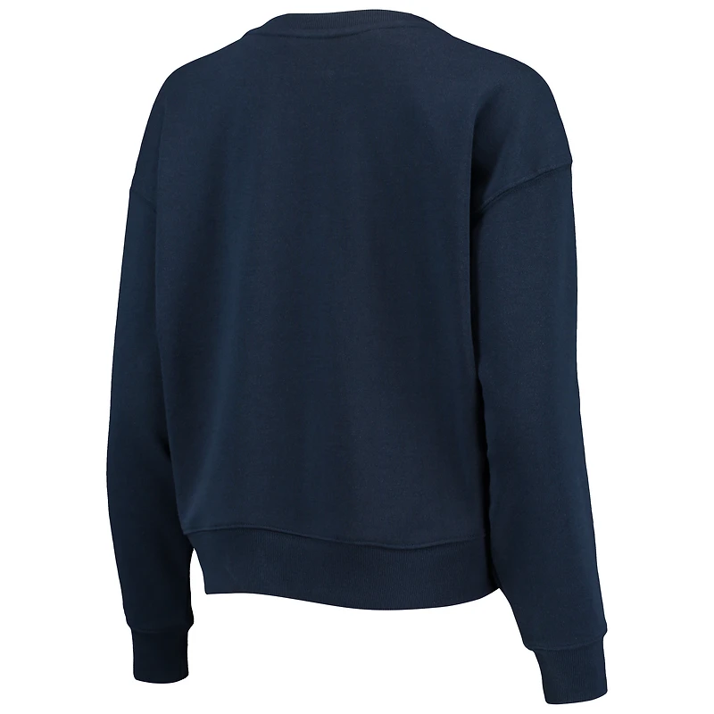 Sweat-shirt Carrie Boston Red Sox DKNY Sport pour femme, bleu marine
