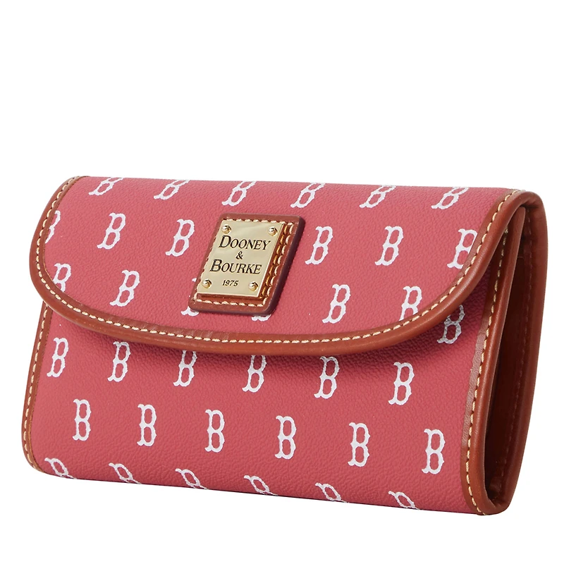 Women's Dooney & Bourke Boston Red Sox Team Color Continental Clutch