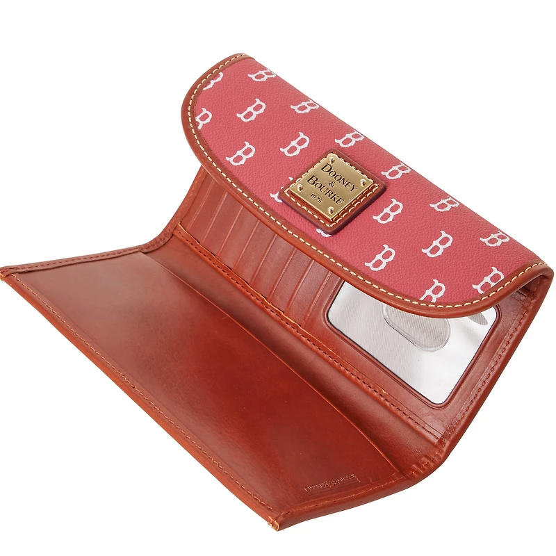 Women's Dooney & Bourke Boston Red Sox Team Color Continental Clutch