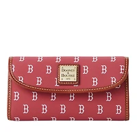 Pochette continentale couleur équipe Dooney & Bourke Boston Red Sox pour femme