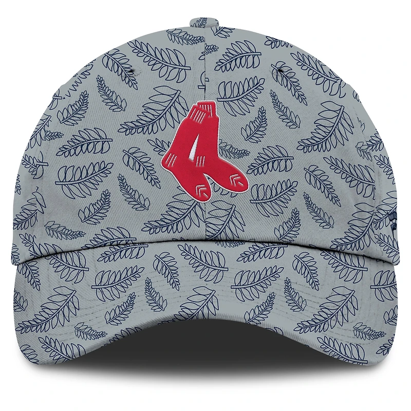 Women's Fanatics  Gray Boston Red Sox Cooperstown Collection Shift Adjustable Hat
