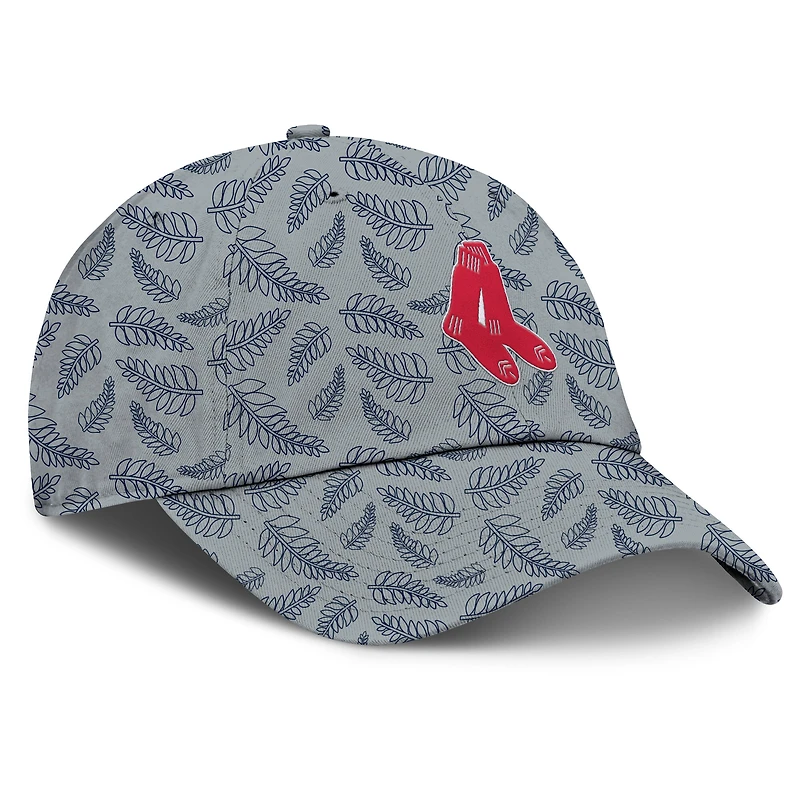 Women's Fanatics  Gray Boston Red Sox Cooperstown Collection Shift Adjustable Hat