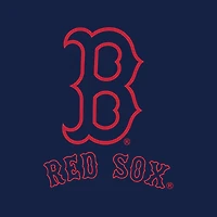 Sweat à capuche Fanatics bleu marine/blanc Boston Red Sox Backup Option pour femme