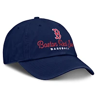 Casquette ajustable Fanatics Velocity bleu marine pour femme