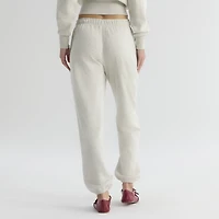 Women's Fanatics Oatmeal Heather Boston Red Sox Iconic Terry Track Pants