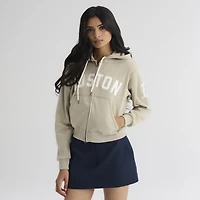 Sweat à capuche zippé Fanatics Sepia Tint Boston Red Sox Iconic Terry pour femme