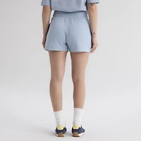 Women's Fanatics Sky Blue Boston Red Sox Iconic Terry Track Shorts