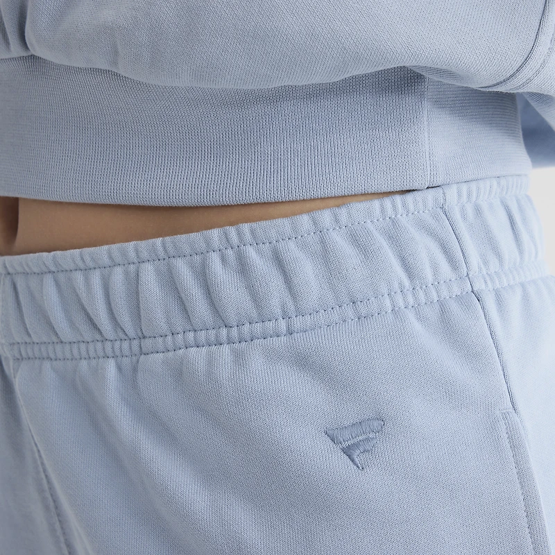 Women's Fanatics Sky Blue Boston Red Sox Iconic Terry Track Shorts