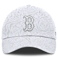 Casquette ajustable Fanatics White Boston Red Sox Umbra pour femmes