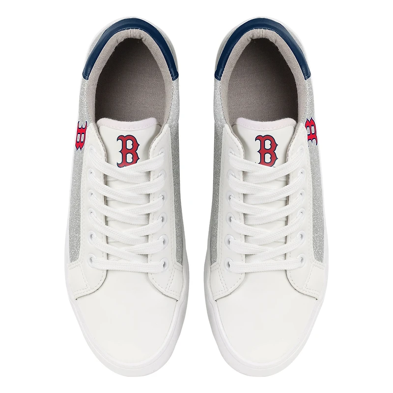 Women's FOCO Boston Red Sox Glitter Sneakers