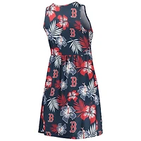 Women's FOCO Navy Boston Red Sox Floral Sundress