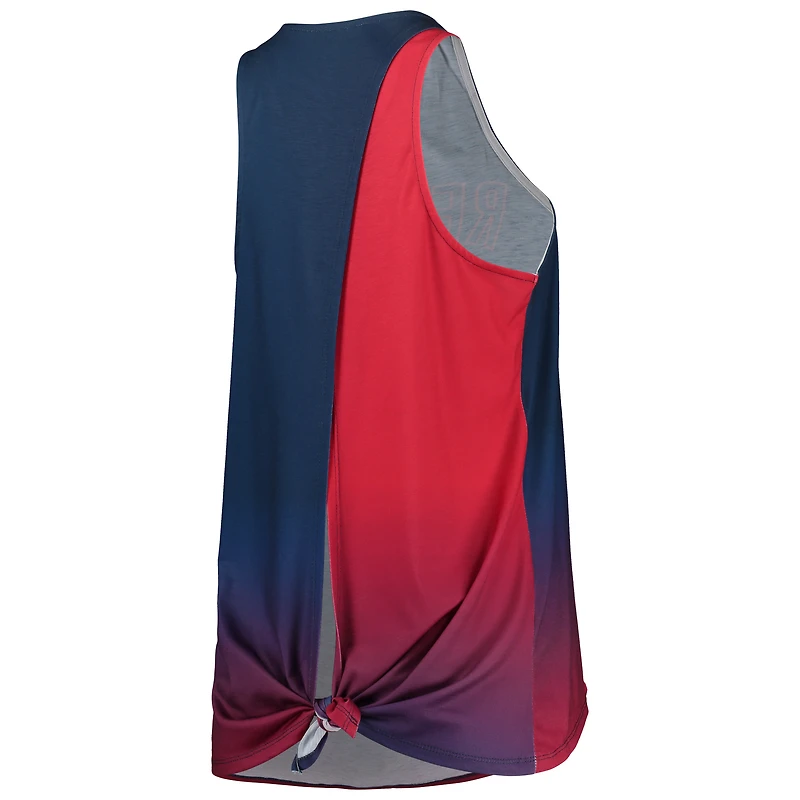 Débardeur à dos nageur FOCO bleu marine Boston Red Sox pour femme