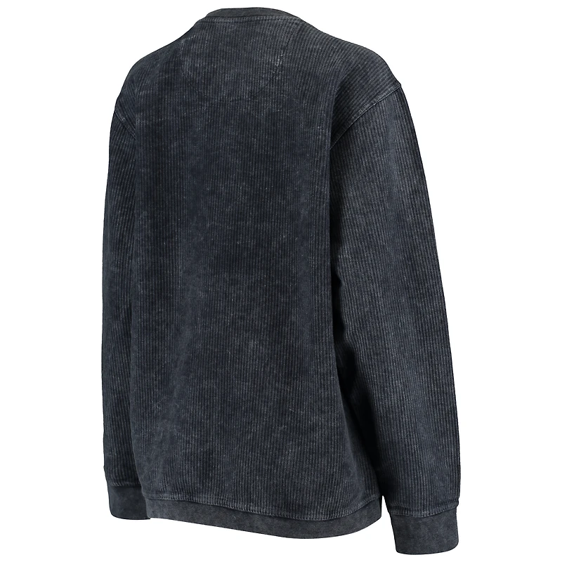 Sweat-shirt à enfiler confortable avec inscription Boston Red Sox G-III 4Her by Carl Banks pour femme, bleu marine