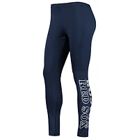 Leggings légers G-III 4Her pour femmes par Carl Banks, bleu marine, Boston Red Sox Stadium