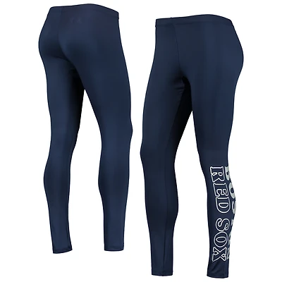 Leggings légers G-III 4Her pour femmes par Carl Banks, bleu marine, Boston Red Sox Stadium