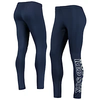 Leggings légers G-III 4Her pour femmes par Carl Banks, bleu marine, Boston Red Sox Stadium