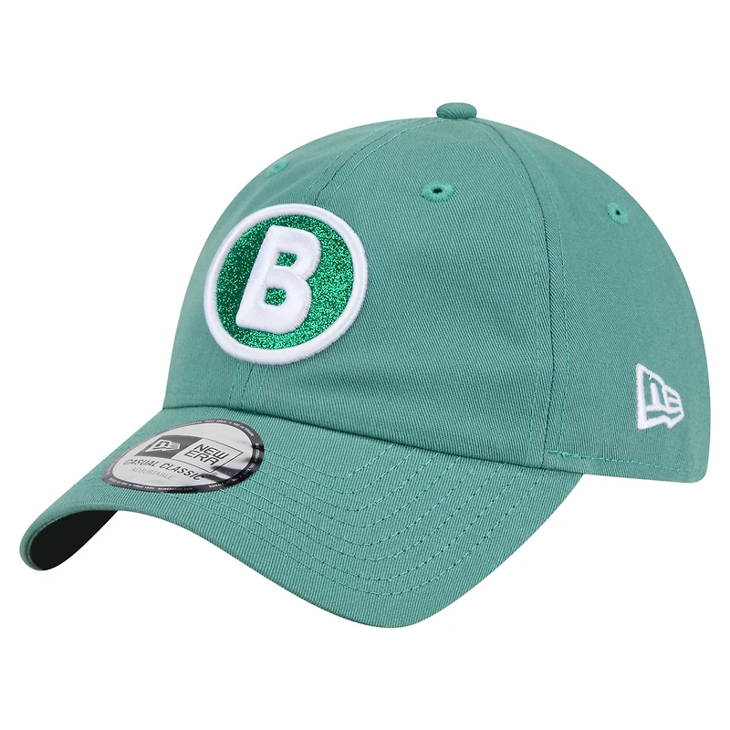 Women's Green Boston Red Sox City Connect Casual Classic Adjustable Hat