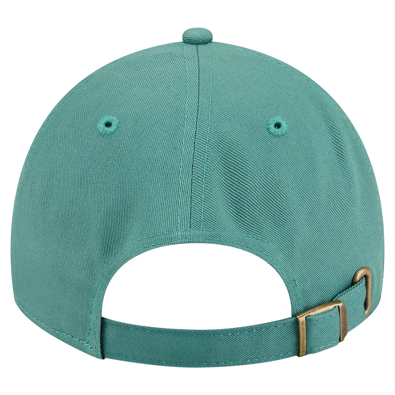 Casquette ajustable classique décontractée Boston Red Sox City Connect verte pour femme