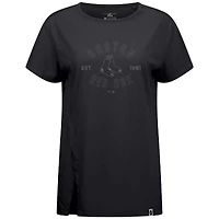 Women's Levelwear Black Boston Red Sox Influx Abyssal T-Shirt