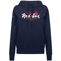 Sweat à capuche bleu marine pour femme Levelwear Boston Red Sox Accolade Adorn Monument