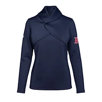 Women's Levelwear  Navy Boston Red Sox Juliet Insignia 2.0 Pullover Sweatshirt