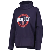 Sweat-shirt à enfiler Levelwear Boston Red Sox Sunset Farm Team pour femme, bleu marine