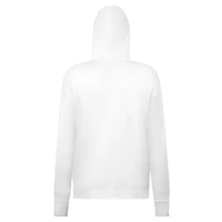 Women's Levelwear  White Boston Red Sox St. Patrick's Day Adorn Shamrock Pullover Hoodie