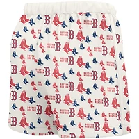 Short Marge Boston Red Sox Lusso White pour femme