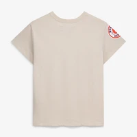 T-shirt rétro Mitchell & Ness David Ortiz crème Boston Red Sox Cooperstown pour femmes