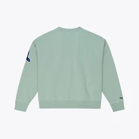 Sweat-shirt Mitchell & Ness vert Boston Red Sox Yacht Rock pour femme