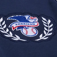 Women's Mitchell & Ness  Navy Boston Red Sox Pep Rally Sweatshirt