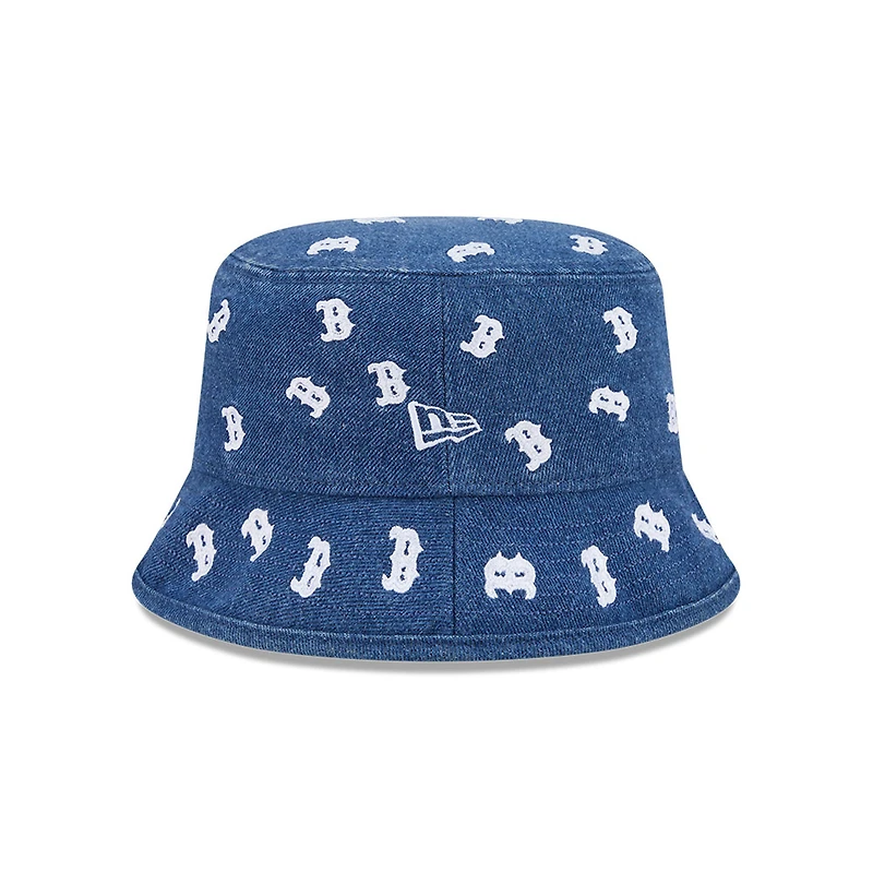 Bob en denim New Era Boston Red Sox pour femme