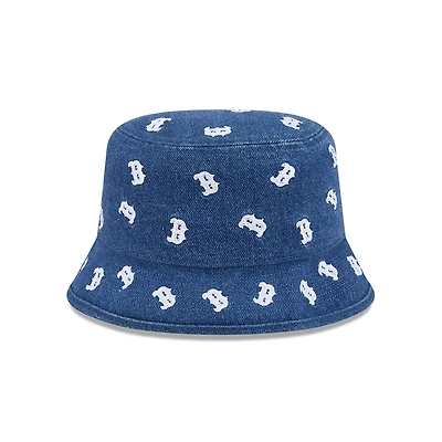 Bob en denim New Era Boston Red Sox pour femme