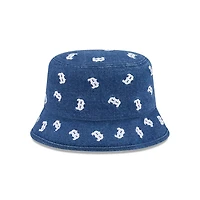 Bob en denim New Era Boston Red Sox pour femme