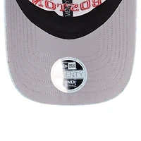 Women's New Era  Light Blue Boston Red Sox Daisy All Over 9TWENTY Adjustable Hat