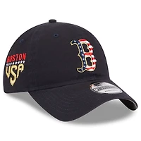 Casquette réglable New Era Boston Red Sox 2023 Fourth of July 9TWENTY pour femme