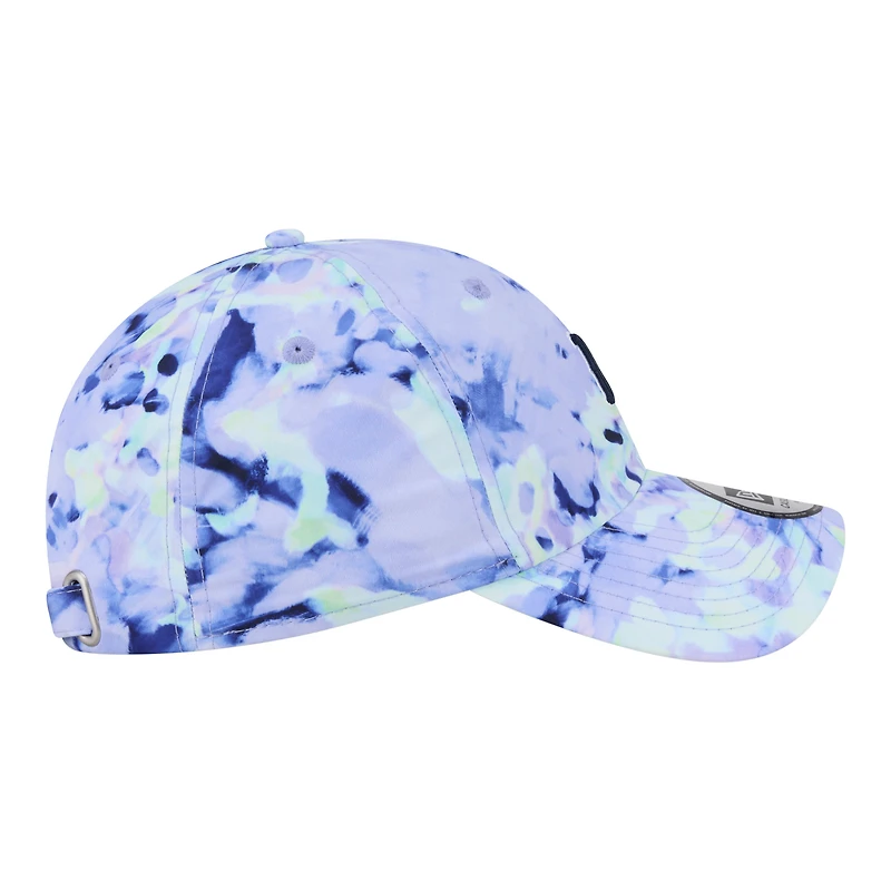 Casquette New Era bleu marine Boston Red Sox pour femme, style classique décontracté et ajustable