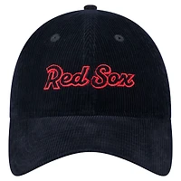 Women's New Era Navy Boston Red Sox Corduroy 9TWENTY Adjustable Hat