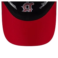 Women's New Era Navy Boston Red Sox Roses 9TWENTY Adjustable Hat