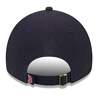 Casquette réglable bleu marine Boston Red Sox Script 9TWENTY New Era pour femme