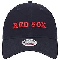 Women's New Era Navy Boston Red Sox Shoutout 9TWENTY Adjustable Hat