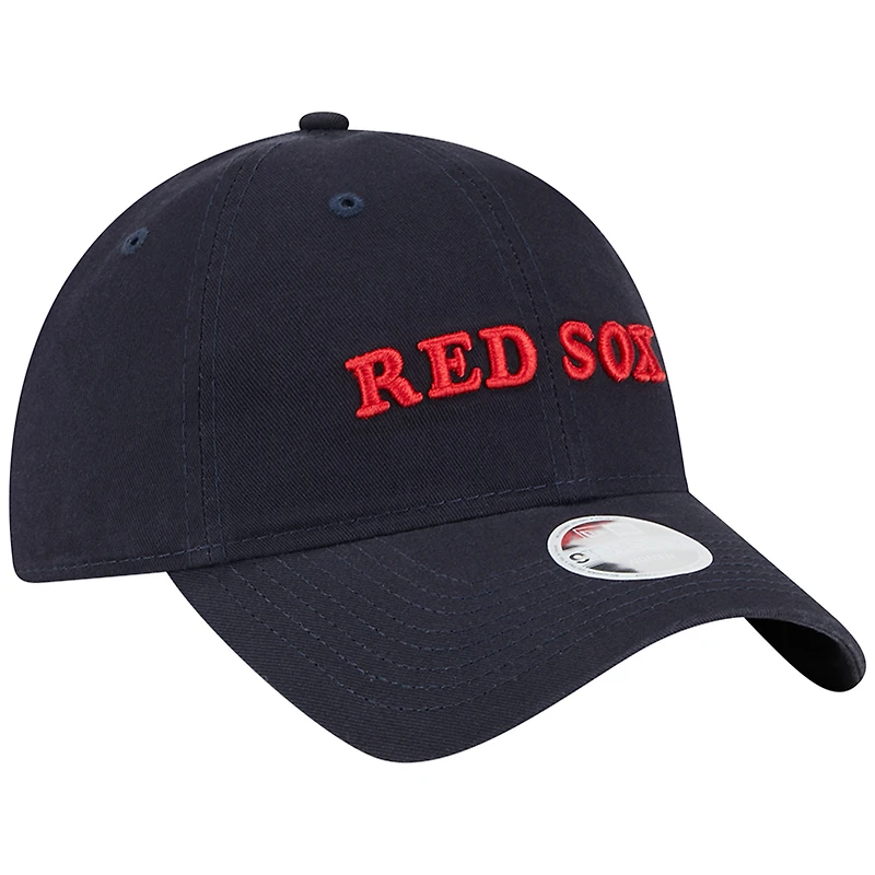 Casquette réglable New Era Boston Red Sox Shoutout 9TWENTY pour femme